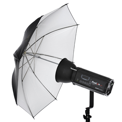 Aurora Schirm / Umbrella U-85  WEIß
